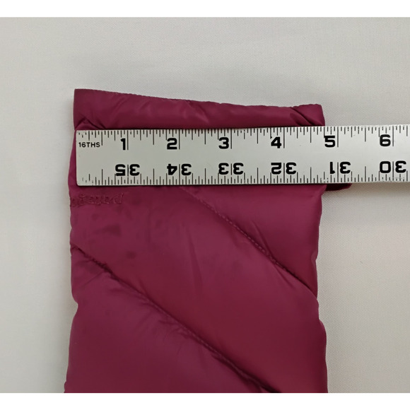 Patagonia Down Puffer Jacket Women's S Pink Full Zip Hoodless #J5284 - Picture 15 of 16